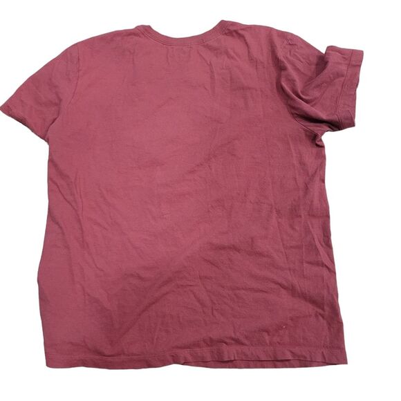 Nike Women’s Red Size Large Short Sleeve T-Shirt “Just Do It” - Picture 2 of 3